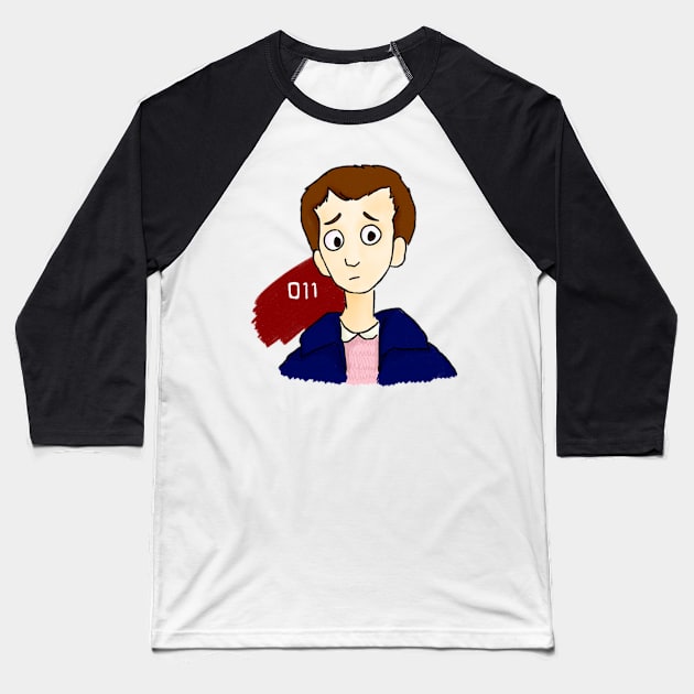 Eleven T-Shirt Baseball T-Shirt by landauzz01